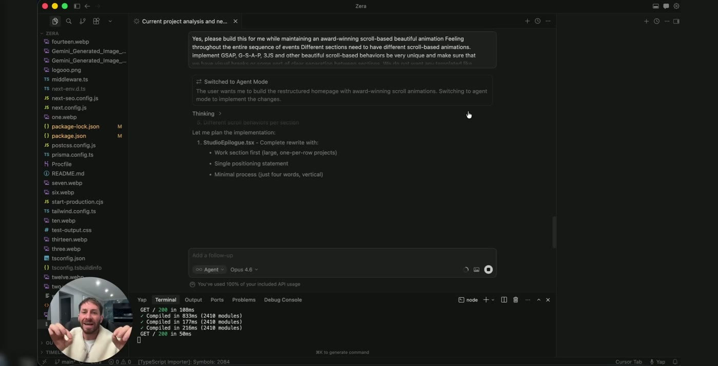 The prompting, not just the code