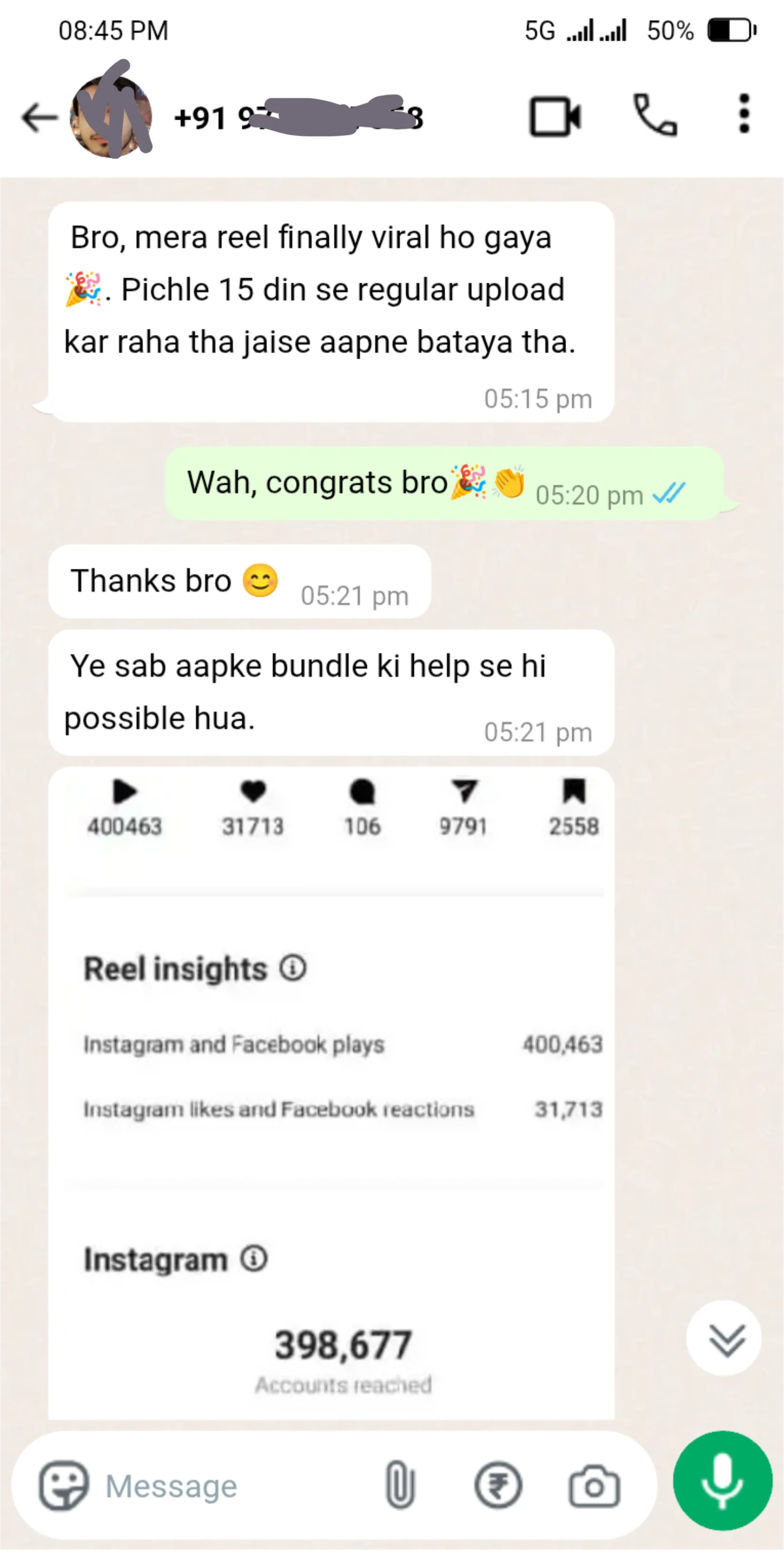 Customer review